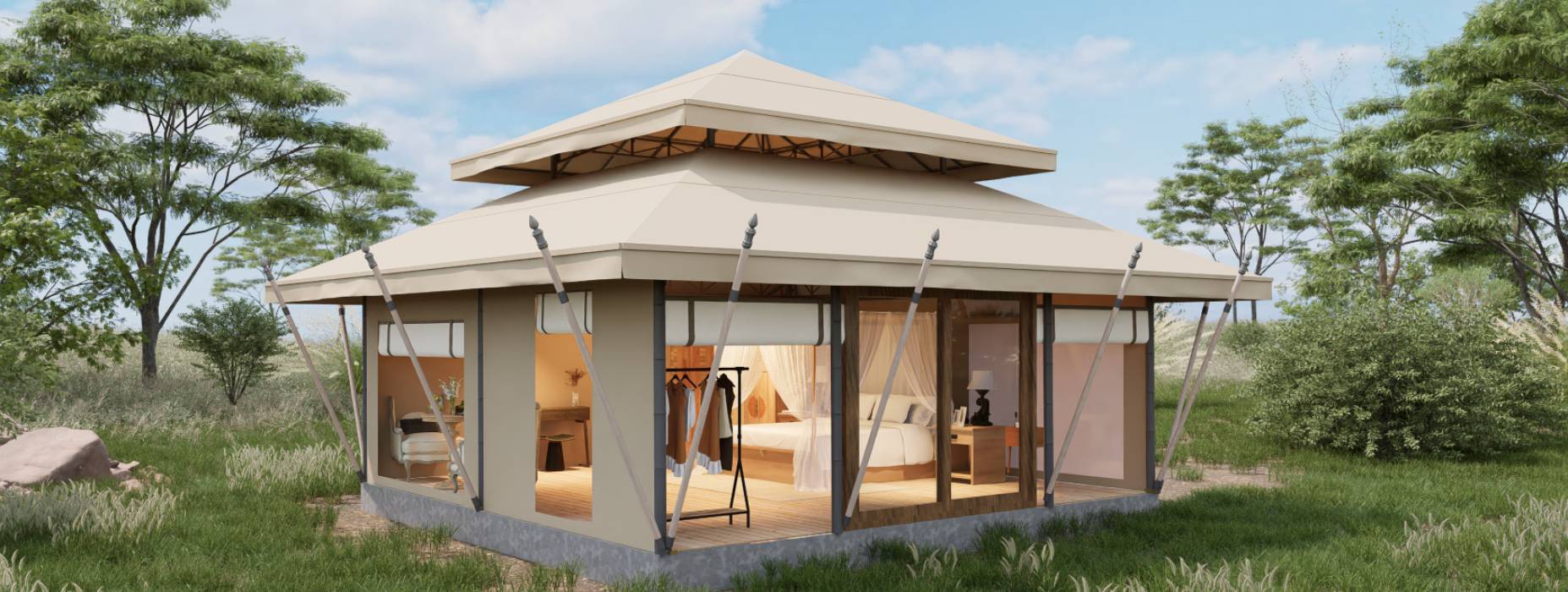 古交市户外野奢帐篷